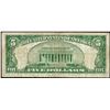 Image 2 : 1929 $5 Second National Bank of Houston, Texas CH# 8645 National Currency Note