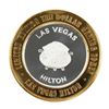 Image 1 : .999 Silver Hilton Las Vegas, Nevada $10 Casino Limited Edition Gaming Token