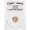 Image 1 : 2018 $5 American Gold Eagle Coin PCGS MS70 First Strike