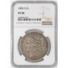 Image 1 : 1896-S $1 Morgan Silver Dollar Coin NGC VF20
