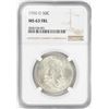 Image 1 : 1950-D Franklin Half Dollar Coin NGC MS63FBL