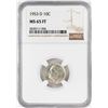 Image 1 : 1953-D Roosevelt Dime Coin NGC MS65FT