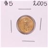 Image 1 : 2005 $5 American Gold Eagle Coin