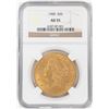 Image 1 : 1900 $20 Liberty Head Double Eagle Gold Coin NGC AU55