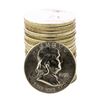Image 1 : Roll of (20) Brilliant Uncirculated 1955 Franklin Half Dollar Coins