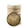 Image 2 : Roll of (20) Brilliant Uncirculated 1882 $1 Morgan Silver Dollar Coins Amazing Toning