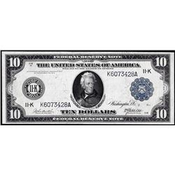 1914 $10 Federal Reserve Note Dallas
