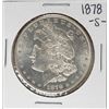 Image 1 : 1878-S $1 Morgan Silver Dollar Coin