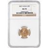 Image 1 : 2007 $5 American Gold Eagle Coin NGC MS70