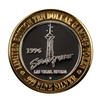 Image 1 : .999 Silver Stratosphere Las Vegas, NV $10 Casino Limited Edition Gaming Token
