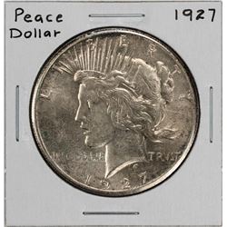 1927 $1 Peace Silver  Dollar Coin