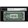 Image 2 : 1935A $1 "S" Experimental Silver Certificate Note Fr.1610 PMG Ch. Uncirculated 63EPQ