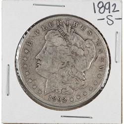 1892-S $1 Morgan Silver Dollar Coin