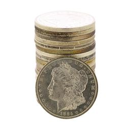 Roll of (20) 1885-O $1 Brilliant Uncirculated Morgan Silver Dollar Coins
