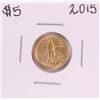 Image 1 : 2015 $5 American Gold Eagle Coin