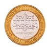 Image 1 : .999 Silver Gold River Laughlin, Nevada $10 Casino Limited Edition Gaming Token