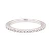 Image 1 : 18KT White Gold 0.50 ctw Diamond Eternity Ring