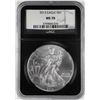 Image 1 : 2013 $1 American Silver Eagle Coin NGC MS70 Black Core