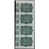 Image 2 : Uncut Sheet of (4) State of Louisiana Baby Bond Obsolete Notes