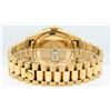 Image 8 : Rolex Mens 18K Yellow Gold 2.75 ctw Channel Set Diamond Day Date President Wrist