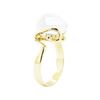 Image 4 : 6.88 ctw Opal and Diamond Ring - 14KT Yellow Gold