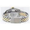 Image 7 : Rolex Mens 2 Tone 14K Mother Of Pearl Diamond & Ruby 36MM Datejust Wristwatch