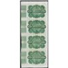 Image 2 : Uncut Sheet of (4) State of Louisiana Baby Bond Obsolete Notes