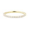 Image 2 : 0.18 ctw Diamond Ring - 18KT Yellow Gold