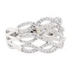 Image 1 : 0.70 ctw Diamond Ring - 18KT White Gold