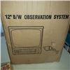 Image 2 : 12 INCH BLACK AND WHITE OBSERVATION SYSTEM AND PTOUCH 85 LABEL PRINTER