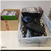 Image 1 : TOTE OF PS2 CONSOLES W/ PS2 AND XBOX GAMES AND ACCESSORIES