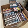Image 2 : BOX OF DVDS AND BLURAYS
