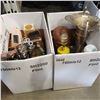 Image 1 : LOT OF LAMPS, COLLECTABLES, GLASSES AND MIRROR