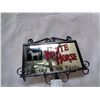 Image 2 : WHITE HORSE MIRRORED ADVERT ON JEWELLERY KEY RACK