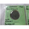 Image 2 : GERMANY WAR TIME COINS AND STAMPS 1940-1942 "SWAKISA"
