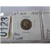 Image 2 : 11 DIFFERENT USA SILVER MERCURY LIBERTY HEAD DIMES 1923-1944 .900 SILVER