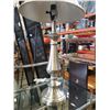 Image 2 : PAIR OF BRUSHED METAL TABLE LAMPS