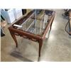 Image 2 : VINTAGE GLASSTOP COFFEE TABLE