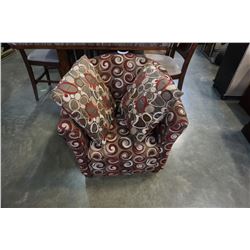 UPHOLSTERED BUCKET CHAIR