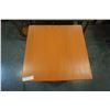 Image 2 : TALL ORANGE END TABLE