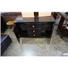 Image 2 : BLACK 3 DRAWER DRESSER