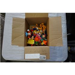 2 COMPLETE SETS OF 1990S DISNEY EPCOT CENTER FIGURES - MICKEY, MINNIE, DONALD, DAISY, GOOFY, CHIP AN