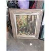 Image 1 : J. MS WAKERS ORIGINAL 1992 FOREST ACRYLIC 20" X 24"