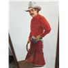 Image 2 : ORIGINAL "RODEO ROD" BY LINDON QUINN SHERIDAN WY 12" X 24"