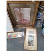 Image 2 : LOT OF VINTAGE PRINTS AND PAINTINGS