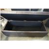 Image 2 : LEATHER LOOK STORAGE BENCH
