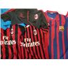 Image 2 : EUROPEAN FOOTBALL JERSEYS, ARSENAL, REAL MADRID, BARCALONA, EMIRATES SIZE S,M,L AND OTHER