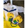 Image 2 : LOT OF BRAZIL NATIONAL FOOTBALL TEAM CLOTHING SIZE S,M,L AND OTHER