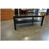 Image 2 : BLACK 2 TIER COFFEE TABLE