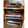 Image 1 : WYNFORD HALL 8 TRACK STEREO RADIO, SHERWOOD S-7100A RADIO, AKAI CASSETTE DECK AND DVD PLAYERS